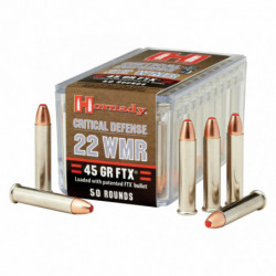 Hornady 22WMR 45gr FlexTip Critical Defense 50/2000