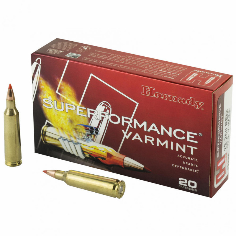 Hornady SF 22-250 50 Grain V-Max 20/200