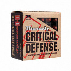 Hornady 38 Special 110 Grain Crt Dfnse 25/250