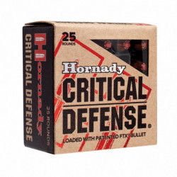 Hornady 38spl+p 110 Grain Crt Dfnse 25/250