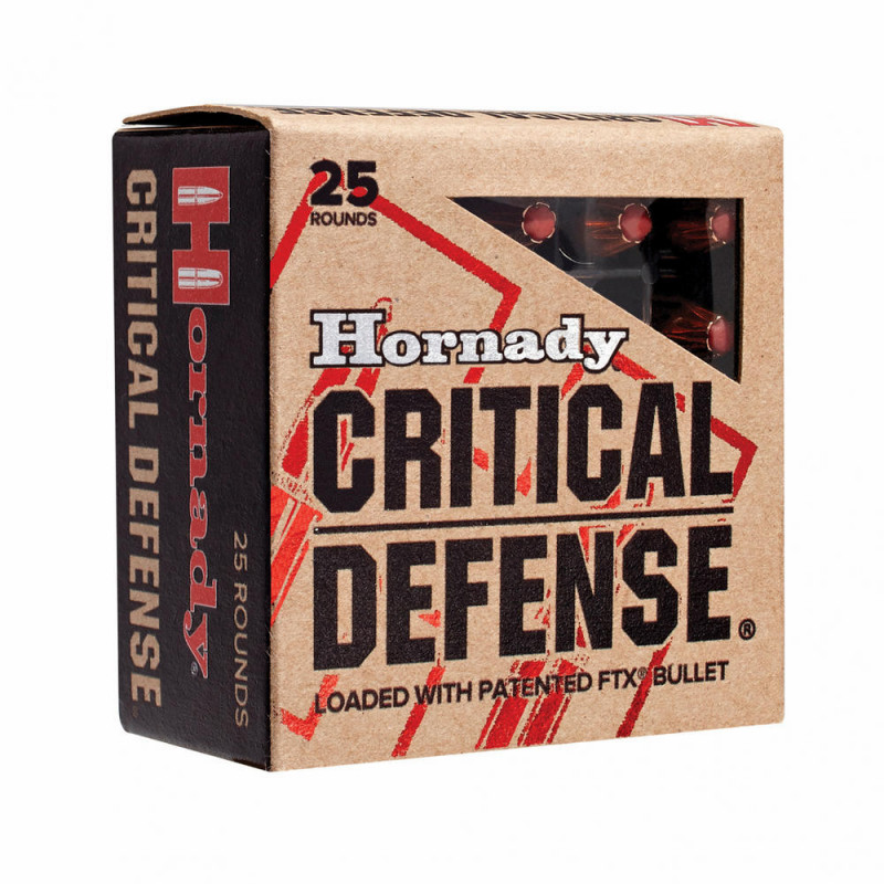 Hornady 38spl+p 110 Grain Crt Dfnse 25/250