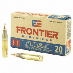 Frontier 223Rem 55 Grain Hollow Point Match 20/500