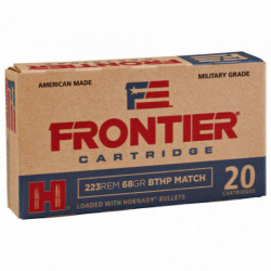 Frontier 223Rem 68gr Boat Tail Hollow Point Match 20/5