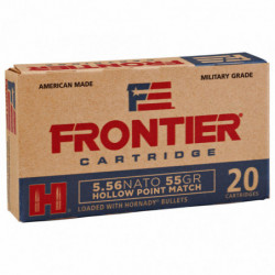 Frontier 556 55 Grain Hollow Point Match 20/500