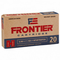 Frontier 556 62 Grain Boat Tail Hollow Point Match 20/5
