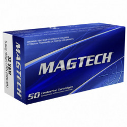 Magtech 32s&w 85gr Lead Round Nose 50/1000