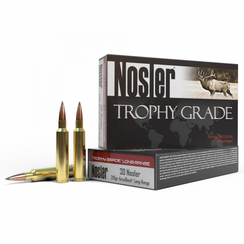 Nosler 30nos 210gr AccuBond-Long Range 20/200