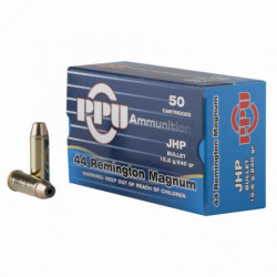 Ppu 44 Magnum Jacketed Hollow Point 240 Grain 50/500