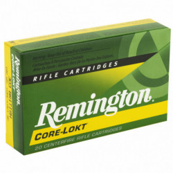 Remington 303brit 180 Grain Solid Point Chrome Lined 20/200