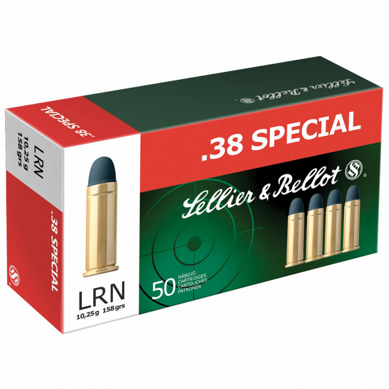 S&b 38Special 158 Grain Lrn 50/1000