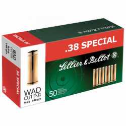 S&b 38Special 148gr Wc 50/1200