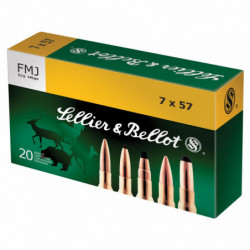 S&b 7x57 140gr Full Metal Jacket 20/400