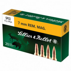 S&b 7mm Remington 139gr Solid Point 20/400