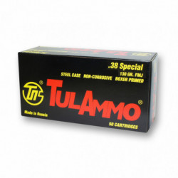 Tula 38spl 130gr Fmj 50/1000