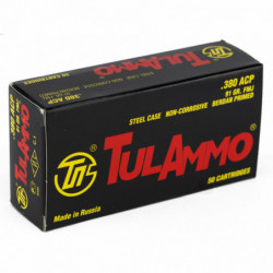 Tula 380acp 91gr Fmj 50/1000