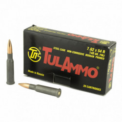 Tula 7.62x54r 148gr Fmj Nc 20/500