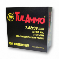 Tula 7.62x39 124gr Fmj 40/1000