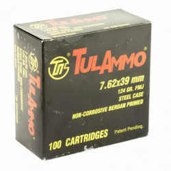 Tula 7.62x39 124gr Fmj 100/1000