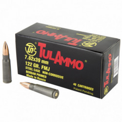 Tula 7.62x39 122gr Fmj 40/1000