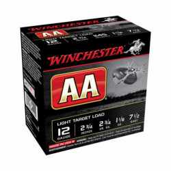 Win Aa Trgt 12Ga 2.75" 7.5 25/250