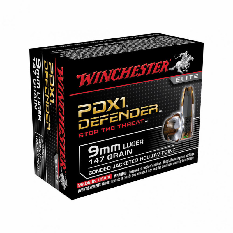 Win Defender 9mm 147gr Jhp 20/200