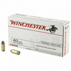 Winchester Ammunition USA 40S&W 180 Grain Jacketed Hollow Point 50/500