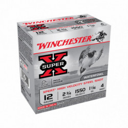 Winchester Ammunition Xpert Hi-Velocity 12 Gauge 2.75" 4 25/250