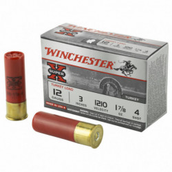 Winchester Ammunition Super-X Turkey 12 Gauge 3" 4 10/100