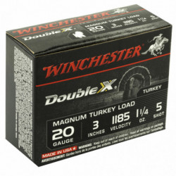 Win Double X Mag  Turkey 20ga 3" 4 10/100