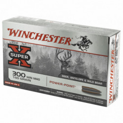 Winchester Ammunition Super-X Power Point Tactical 300Win 150 Grain 20/200