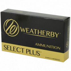 Weatherby Ammunition 257WBY 120 Grain Nosler 20/200