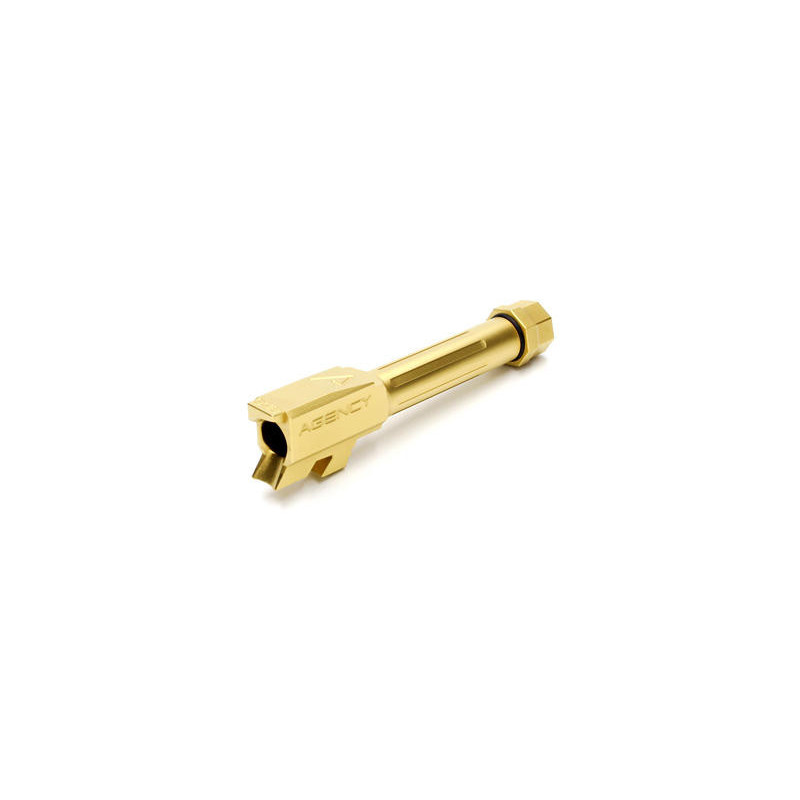 Agency Arms Mid Line Barrel for Glock 43 Fluted Threaded Titanium