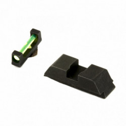 AmeriGlo For Glock Lower Fiber Optic Green/Black