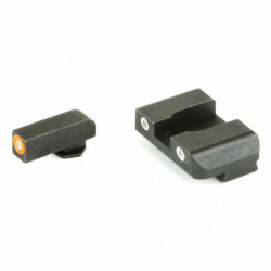 AmeriGlo Tritium Front and Rear For Glock 17/19 Orange