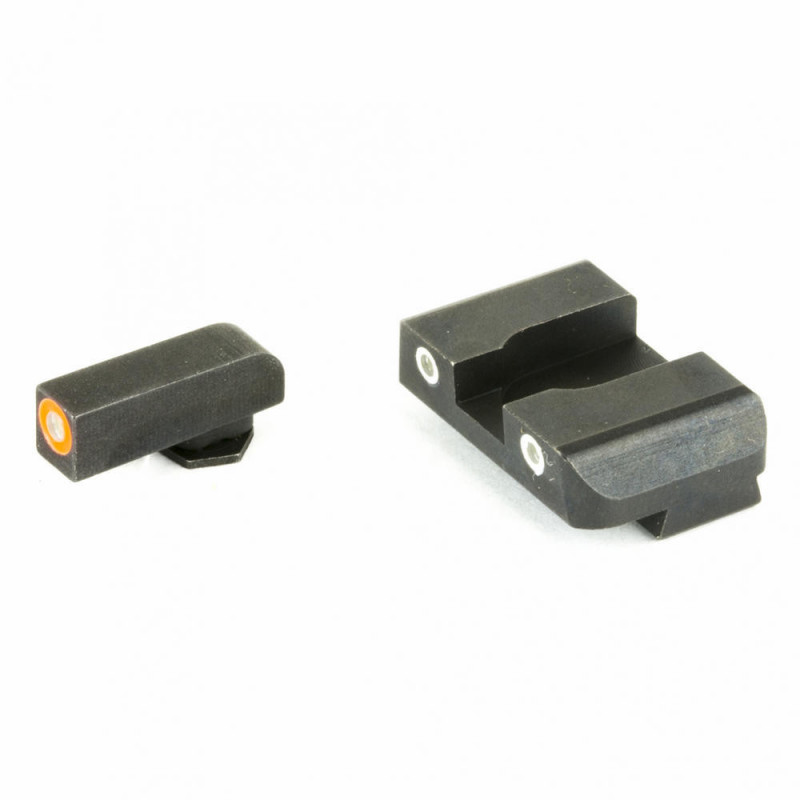 AmeriGlo Tritium Front and Rear For Glock 17/19 Orange