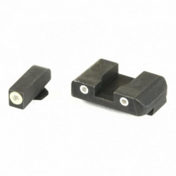 AmeriGlo Tritium Front and Rear For Glock 17/19 Green