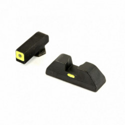 AmeriGlo Combative Application Set Green/Yellow For Glock 42/43