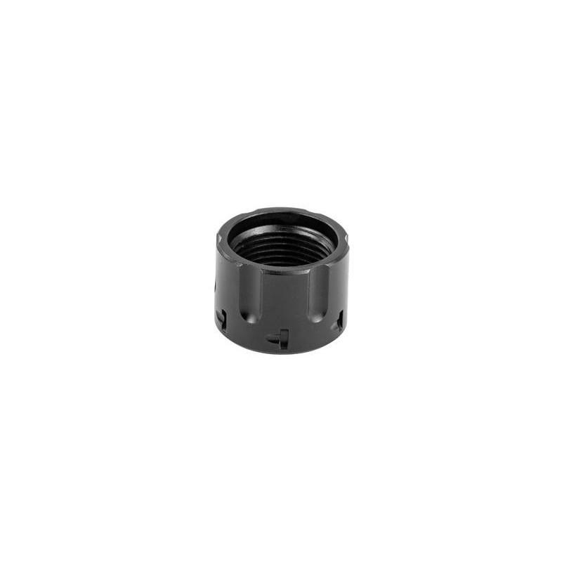 Backup Tactical Thread Protector 1/2x28 Cylinder Black