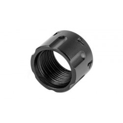 Backup Tactical Thread Protector 1/2x28 Cylinder Black