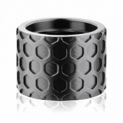 Backup Tactical Thread Protector 1/2x28 Honeycomb Black