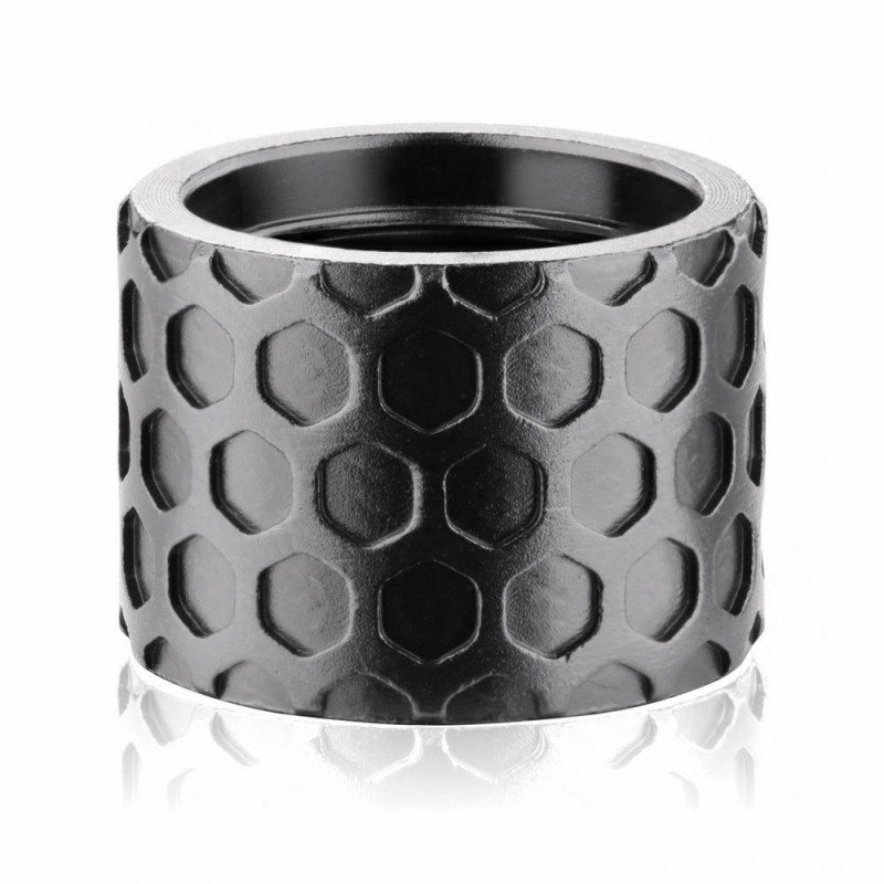 Backup Tactical Thread Protector 1/2x28 Honeycomb Black