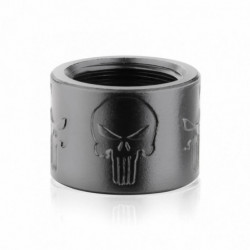 Backup Tactical Thread Protector 1/2x28 Skull X Black