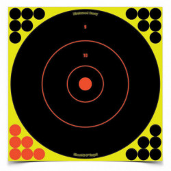 Birchwood Casey Shoot-N-C Round Bullseye Target 5-12"