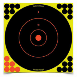 Birchwood Casey Shoot-N-C Round Bullseye Target 12-12"