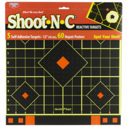 Birchwood Casey Shoot-N-C 12" Sight-In Target 5 Pack