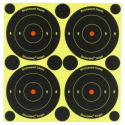 Birchwood Casey Shoot-N-C Round Bullseye Target 240-3"