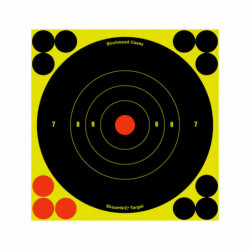 Birchwood Casey Shoot-N-C Round Bullseye Target 12-6"