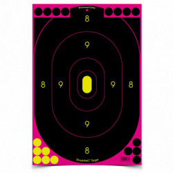 Birchwood Casey Shoot-N-C Silhouette Target 5-12x18 Pink