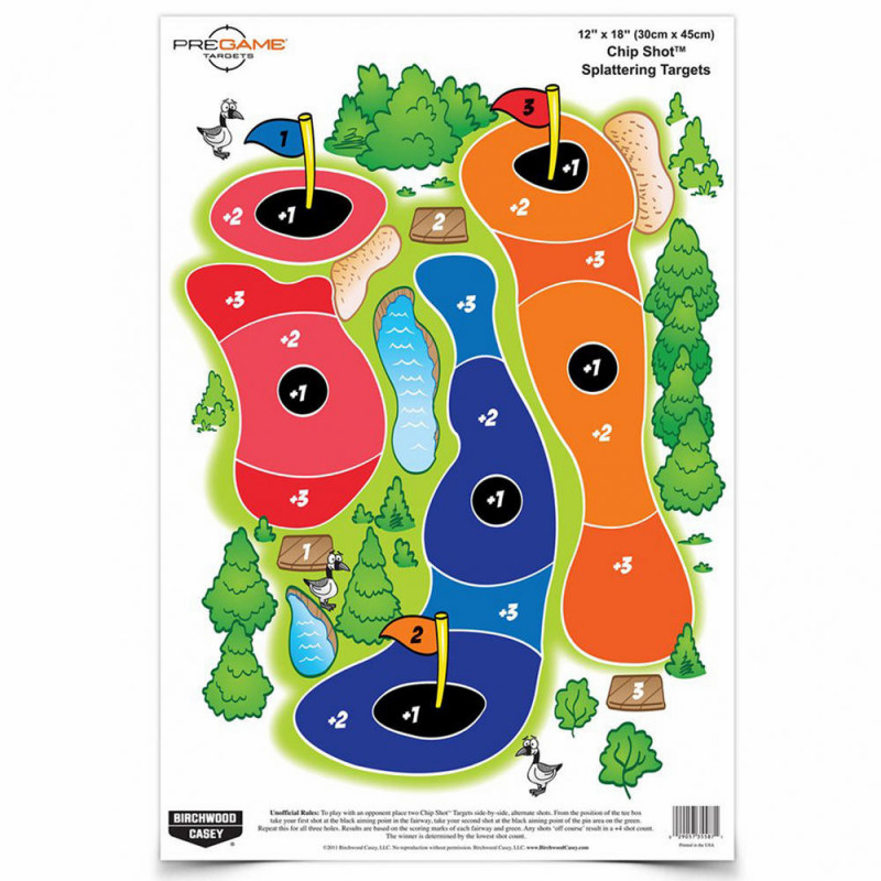 Birchwood Casey Pregame Chip Shot Target 8-12x18