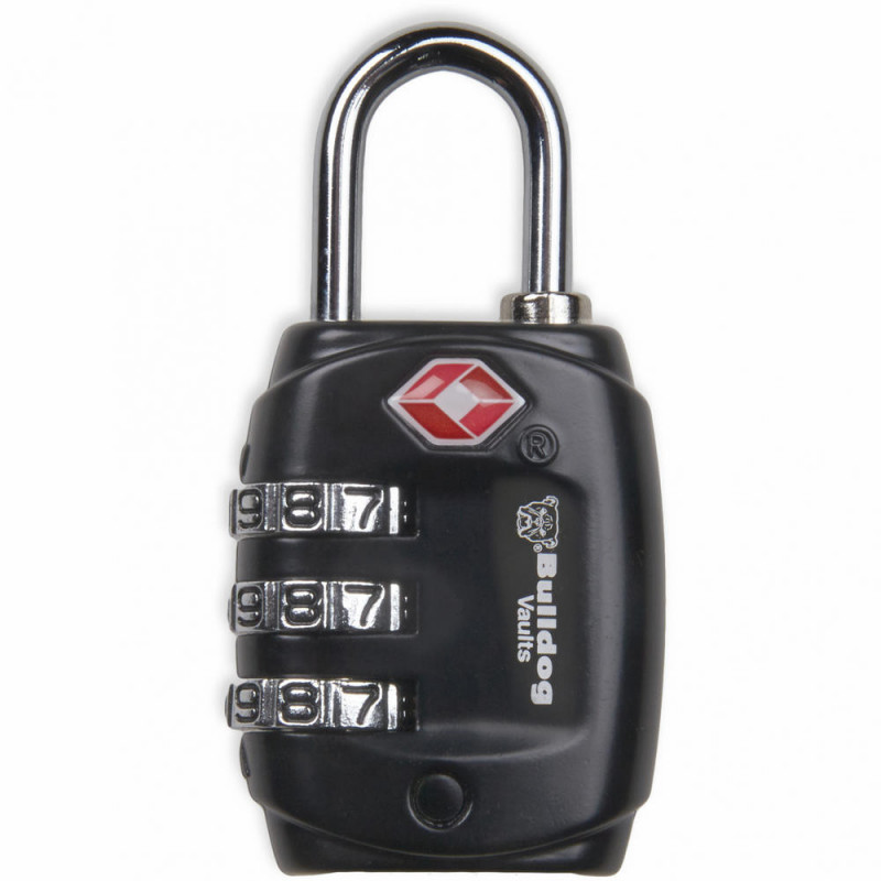 Bulldog TSA Lock w/Steel Shackle